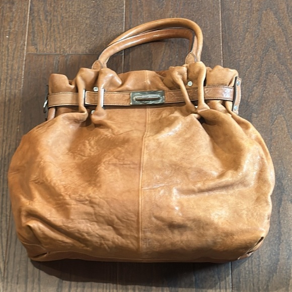 NWT Lanvin Brown Leather Kentucky Shoulder Bag - Picture 1 of 14